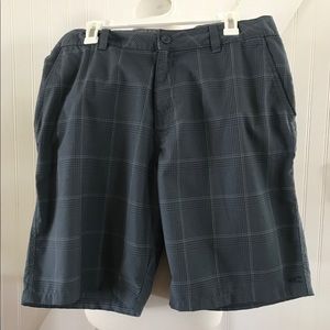 O'Neill Plaid Hybrid Walking Shorts